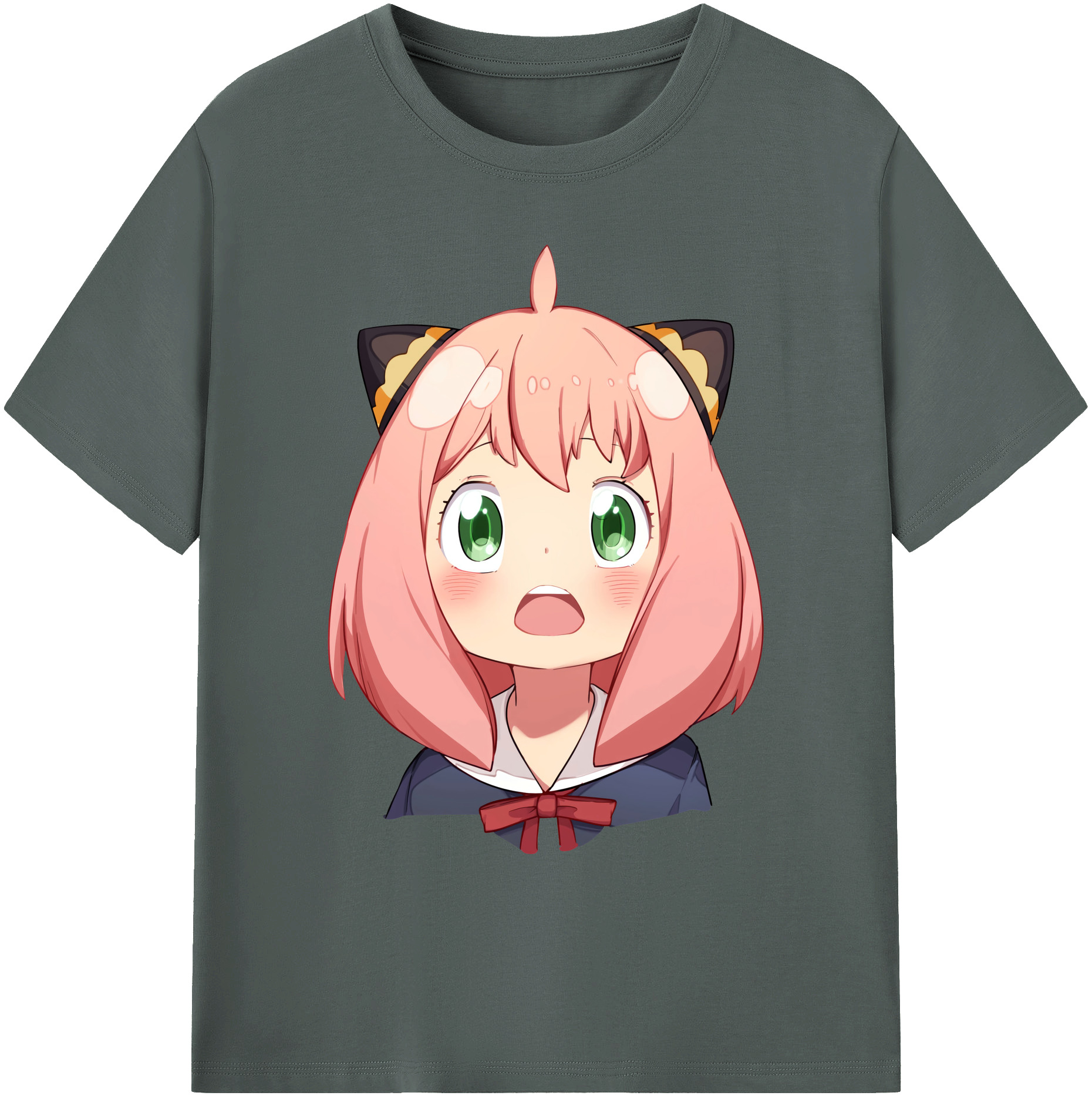 （画像用） SPY×FAMILY间谍家家酒 綿100％ メンズ半袖Tシャツ｜肌触りやわらか＆通気性